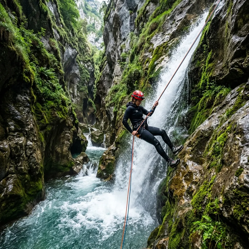 Barranquismo en Picos de Europa y Liébana
